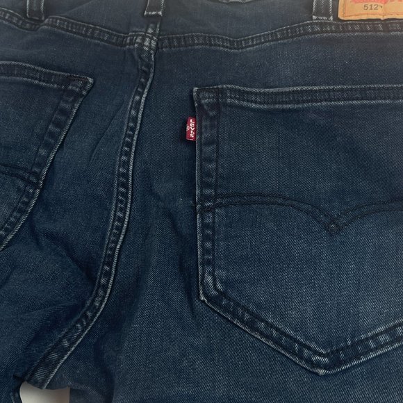 Levi's Men's 512 Slim Taper Fit Jeans Sharkley 38X32 - Picture 5 of 7